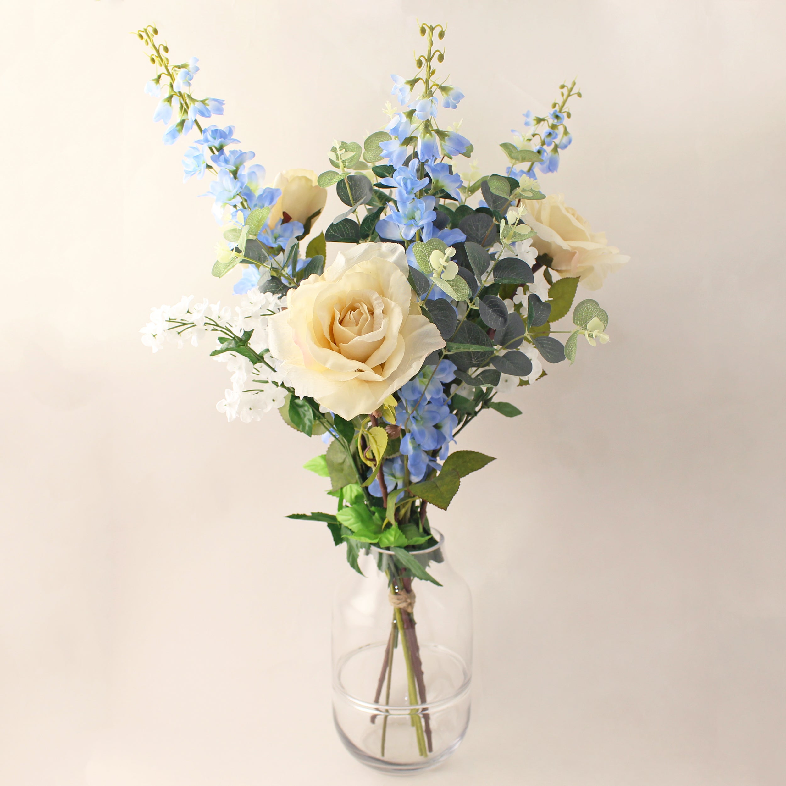 Florals Forever Camila Delphinium Bouquet Small 72cm Blue/Green Price Comparisons | Compare The Build