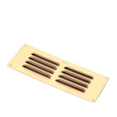 Manrose Gold Effect Louvre Vent V1830G, (H)76mm (W)229mm Price Comparisons | Compare The Build