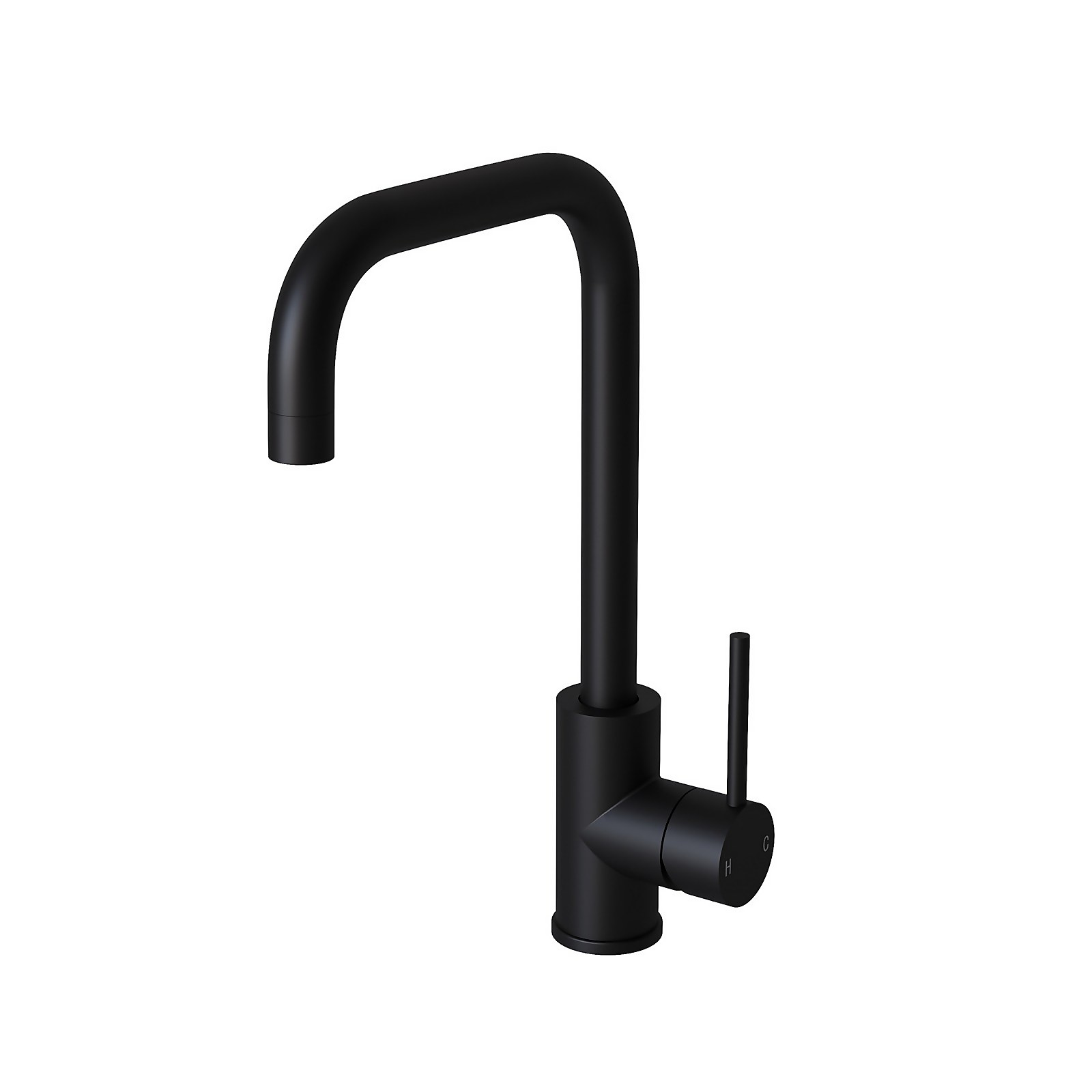 Iona Side Lever Tap - Matt Black Price Comparisons | Compare The Build