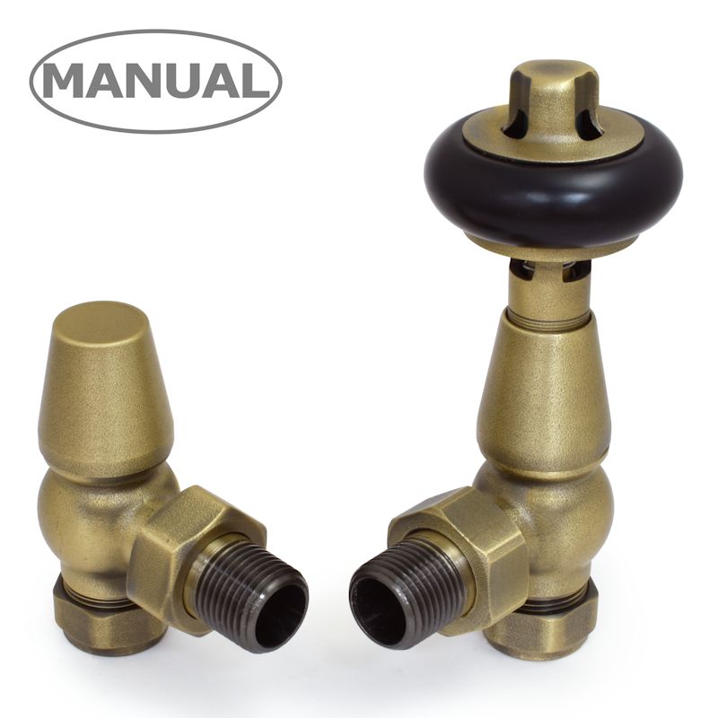 West Manual Valves, Eton, Old English Brass Angled - 10mm Price Comparisons | Compare The Build