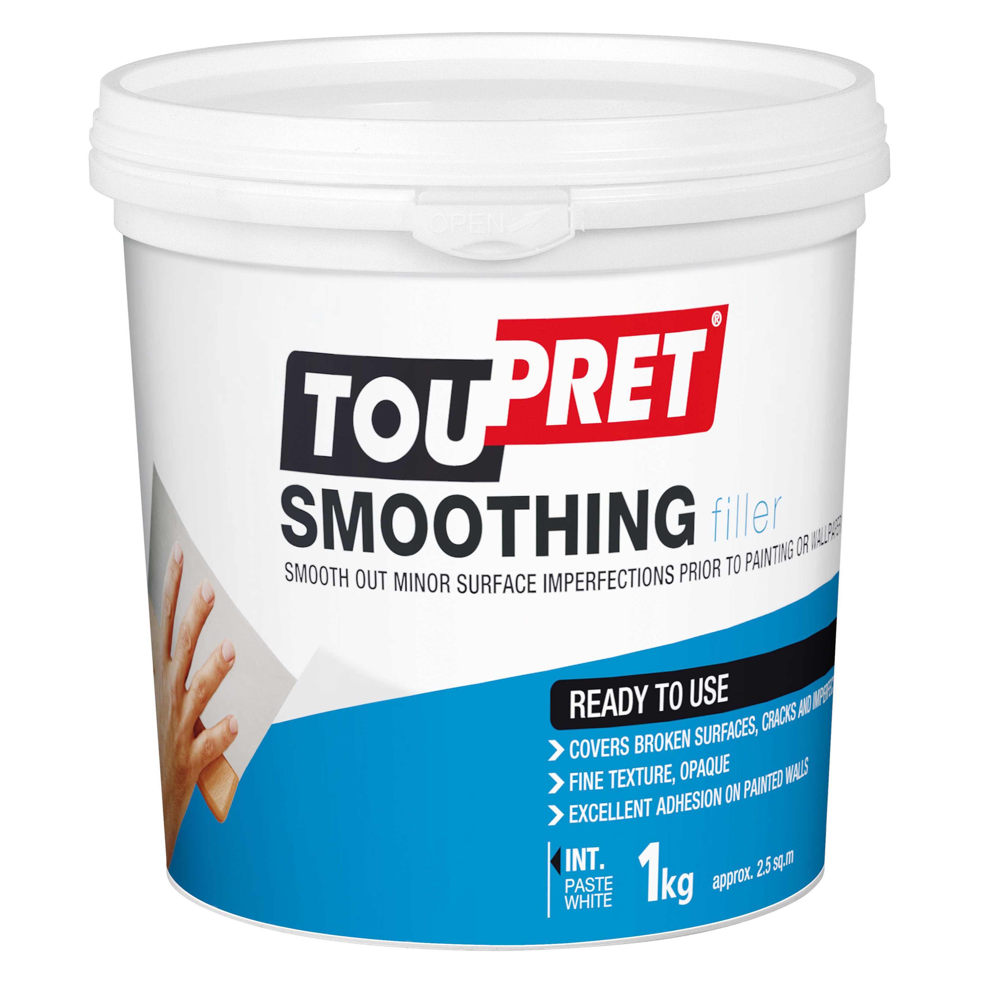 Toupret Fine Finish Ready Mixed Finishing Plaster, 1Kg Tub Price Comparisons | Compare The Build