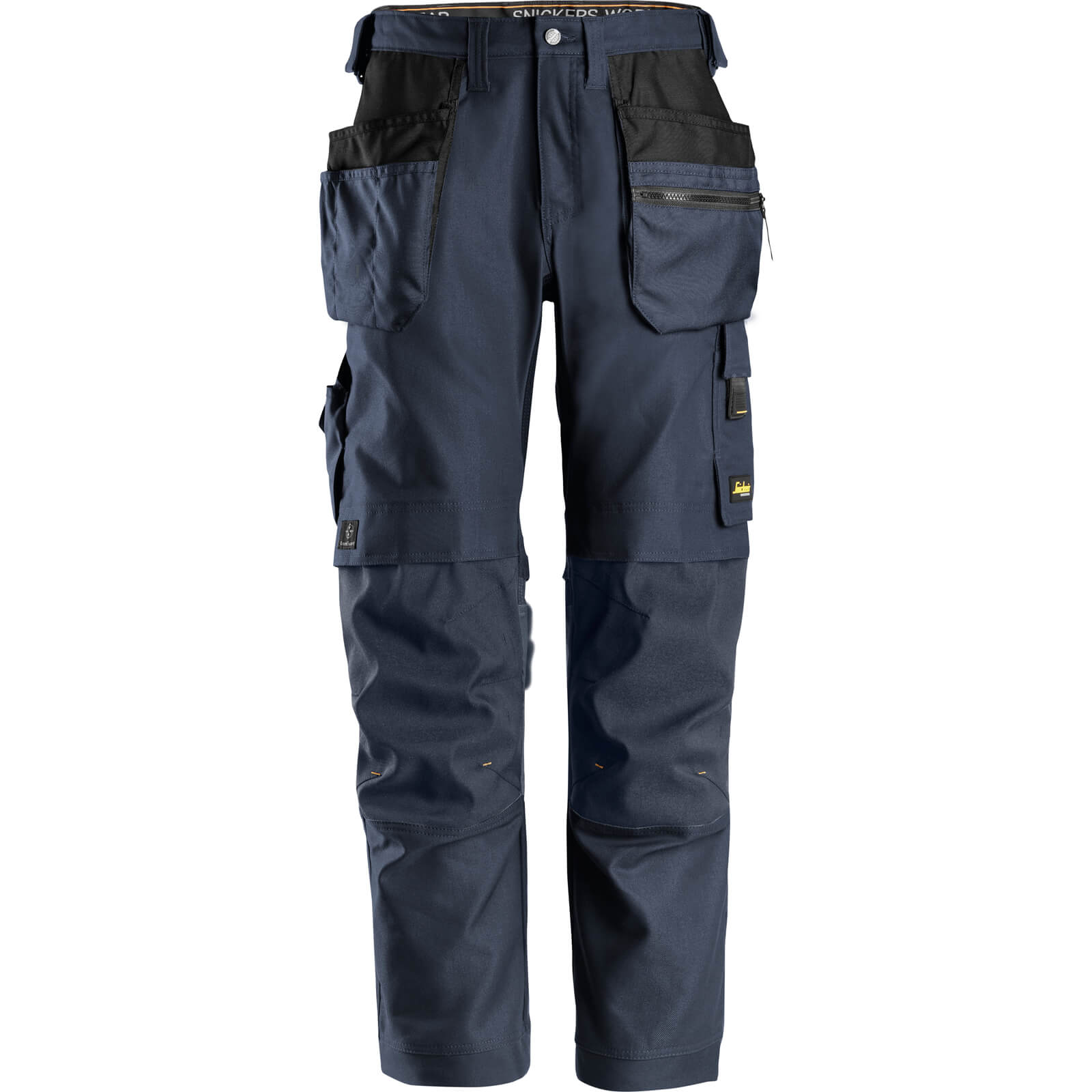 Snickers 6224 Allround Work Canvas Stretch Fit Work Trousers Holster Pockets Navy Blue 35" 37" Price Comparisons | Compare The Build