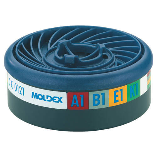 Moldex 9400 ABEK1 Gas Filter Cartridge For 9 Series Masks Pack of 2 | Compare The Build