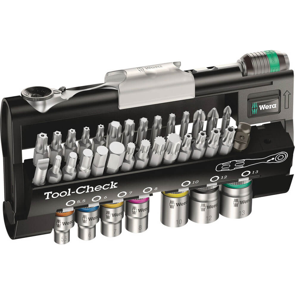 Wera 38 Piece 1/4" Drive Tool-Check Automotive 1 Socket Set Price Comparisons | Compare The Build