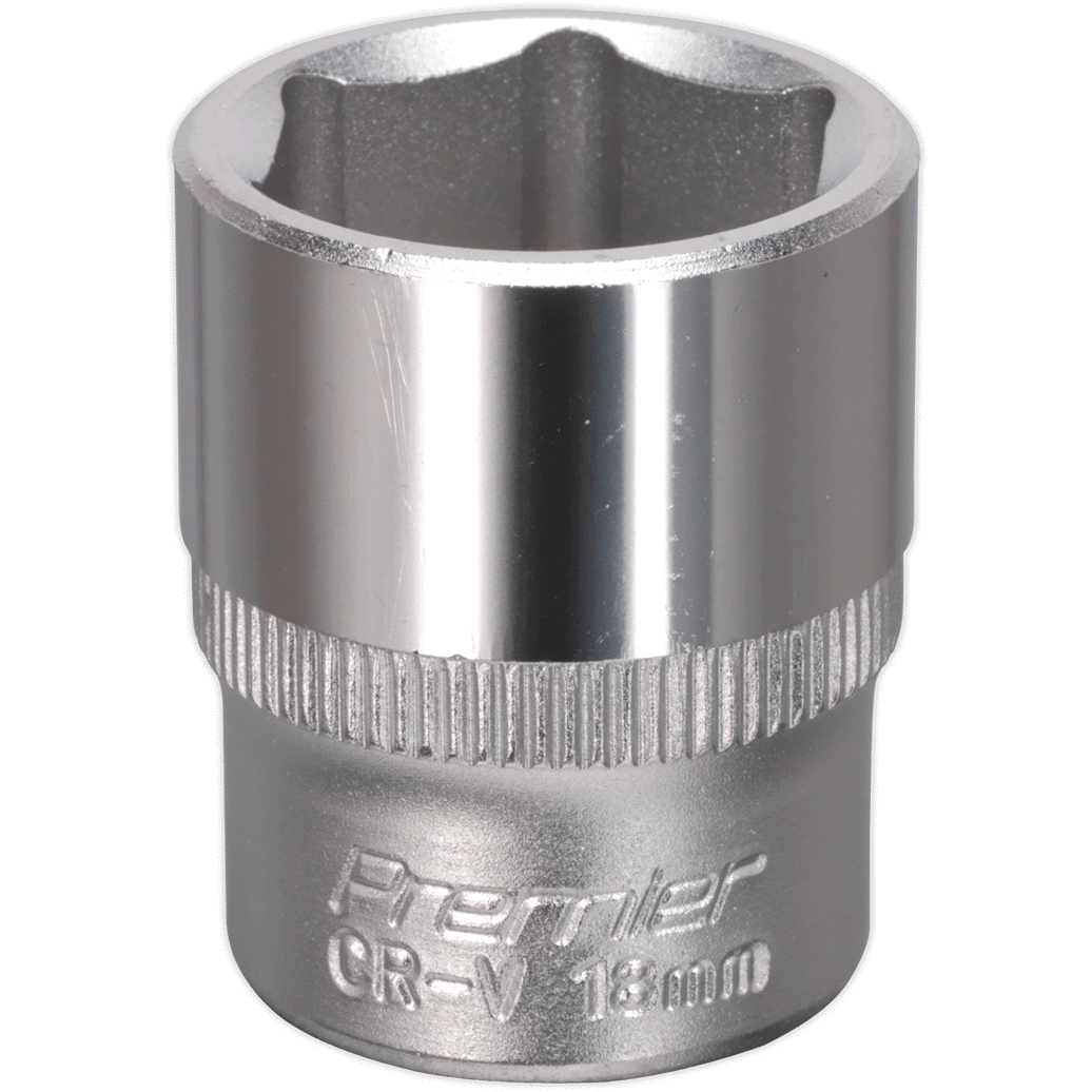 Sealey 3/8" Drive Hexagon WallDrive Socket Metric 3/8" 18mm Price Comparisons | Compare The Build