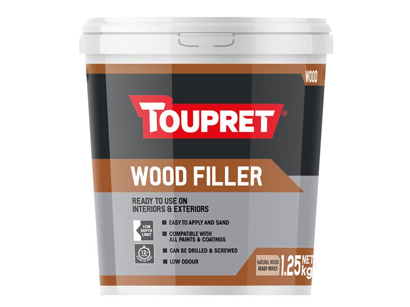 Toupret TOUTTRPBO125 Wood Filler 1.25kg Price Comparisons | Compare The Build