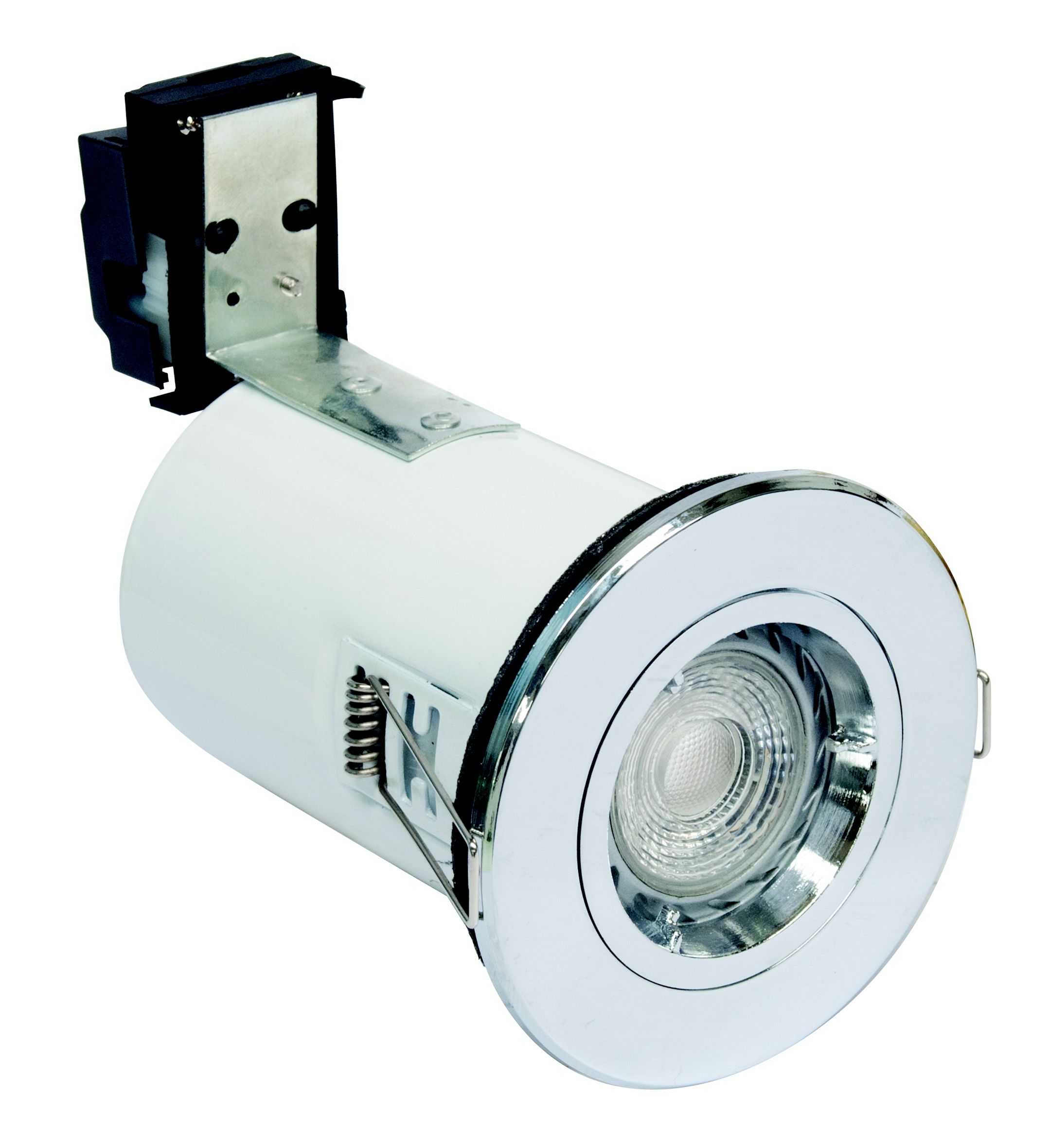 Robus Ip20 Chrome Effect Fixed Led Fire-Rated Downlight 4W Price Comparisons | Compare The Build