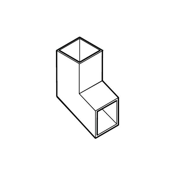 Alumasc Flushjoint Square Downpipe Shoe 75mm x 75mm - Anthracite Grey Aluminium CP33/SHA/PPC/7016 Price Comparisons | Compare The Build