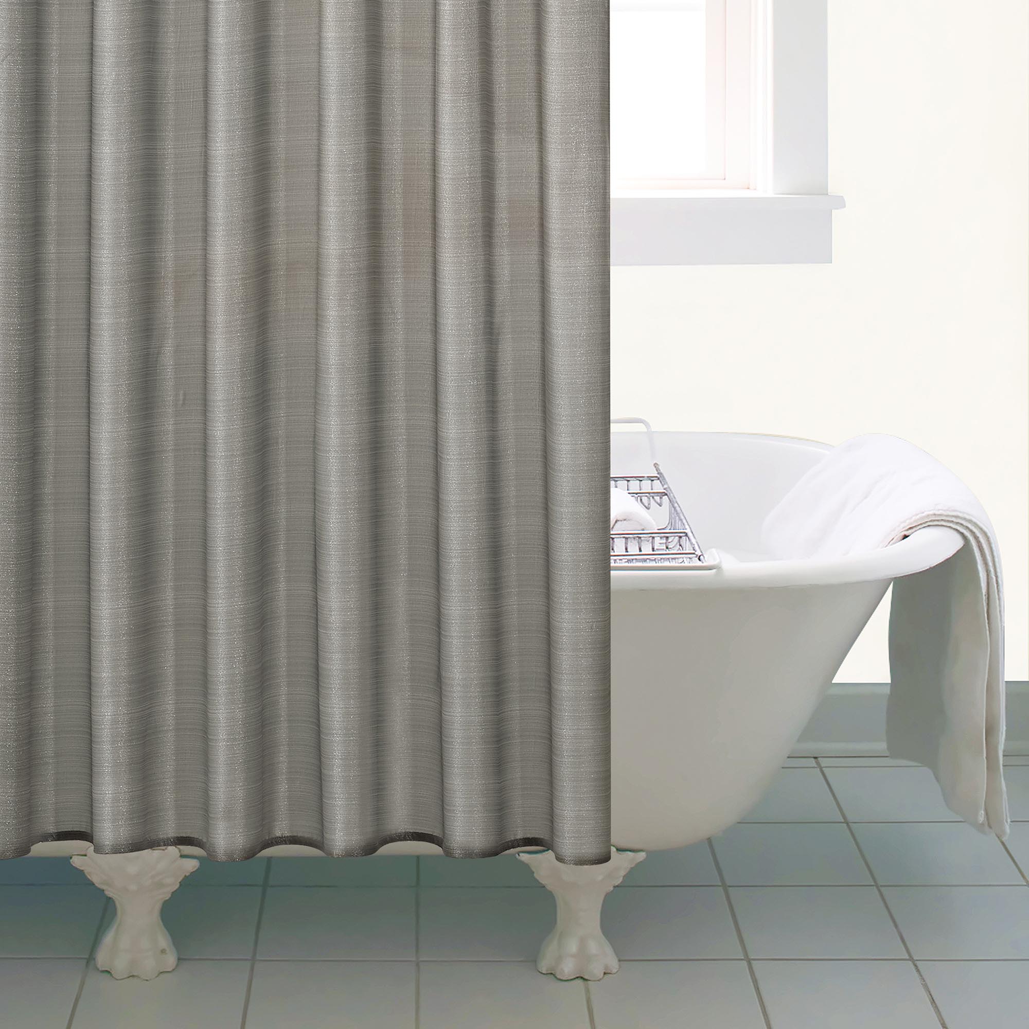 Silver Sparkle Shower Curtain Silver Price Comparisons | Compare The Build