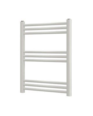 Blyss Leyburn White Flat Towel Warmer (W)500mm X (H)700mm Price Comparisons | Compare The Build