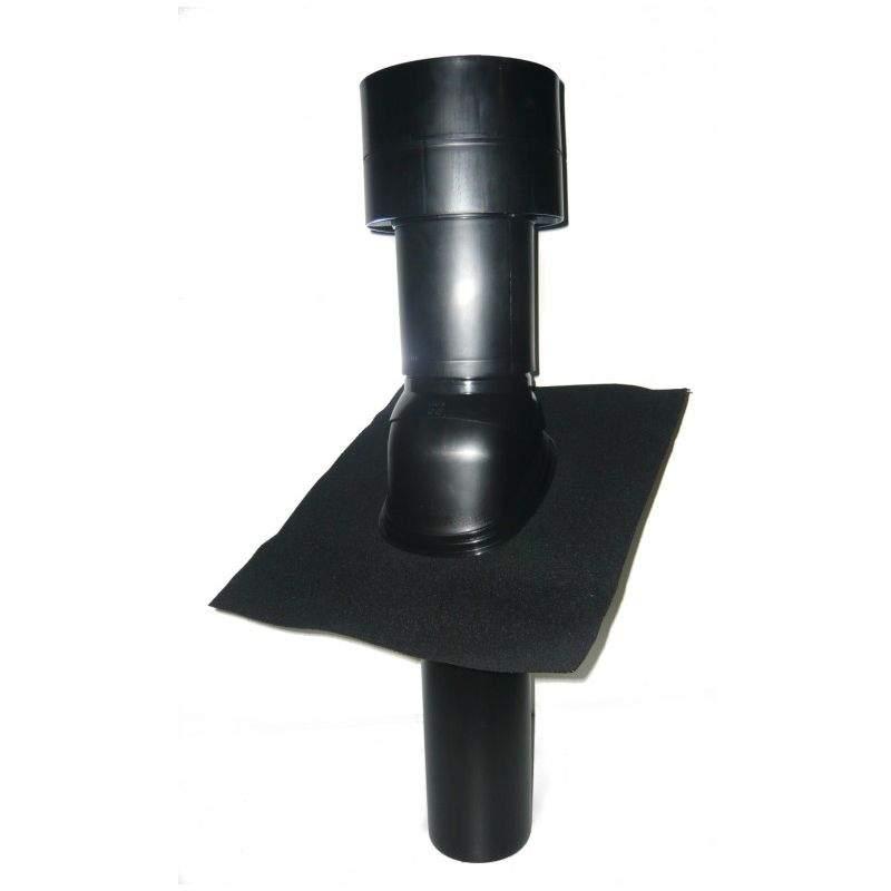 Ubbink UB46 Universal 125mm Insulated Vent Terminal - Roof Tile &amp; Slate Black 50142723 Price Comparisons | Compare The Build