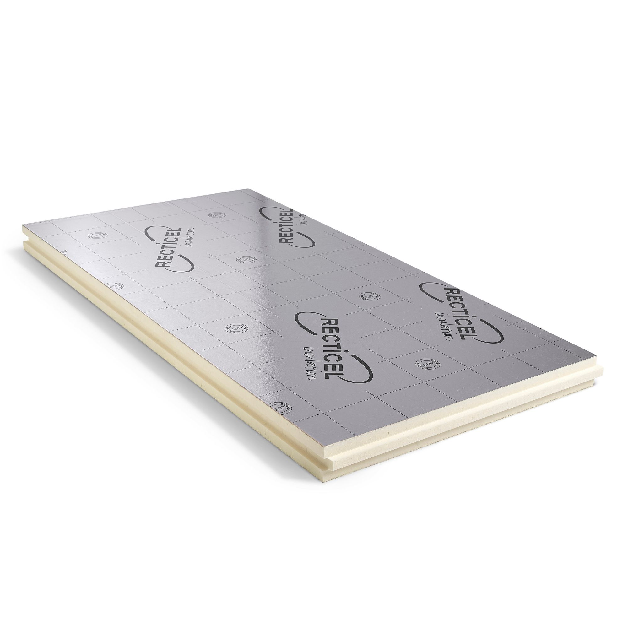 Recticel Instafit Polyisocyanurate Insulation board (L)1.2m (W)0.6m (T)50mm, Pack of 5 Price Comparisons | Compare The Build