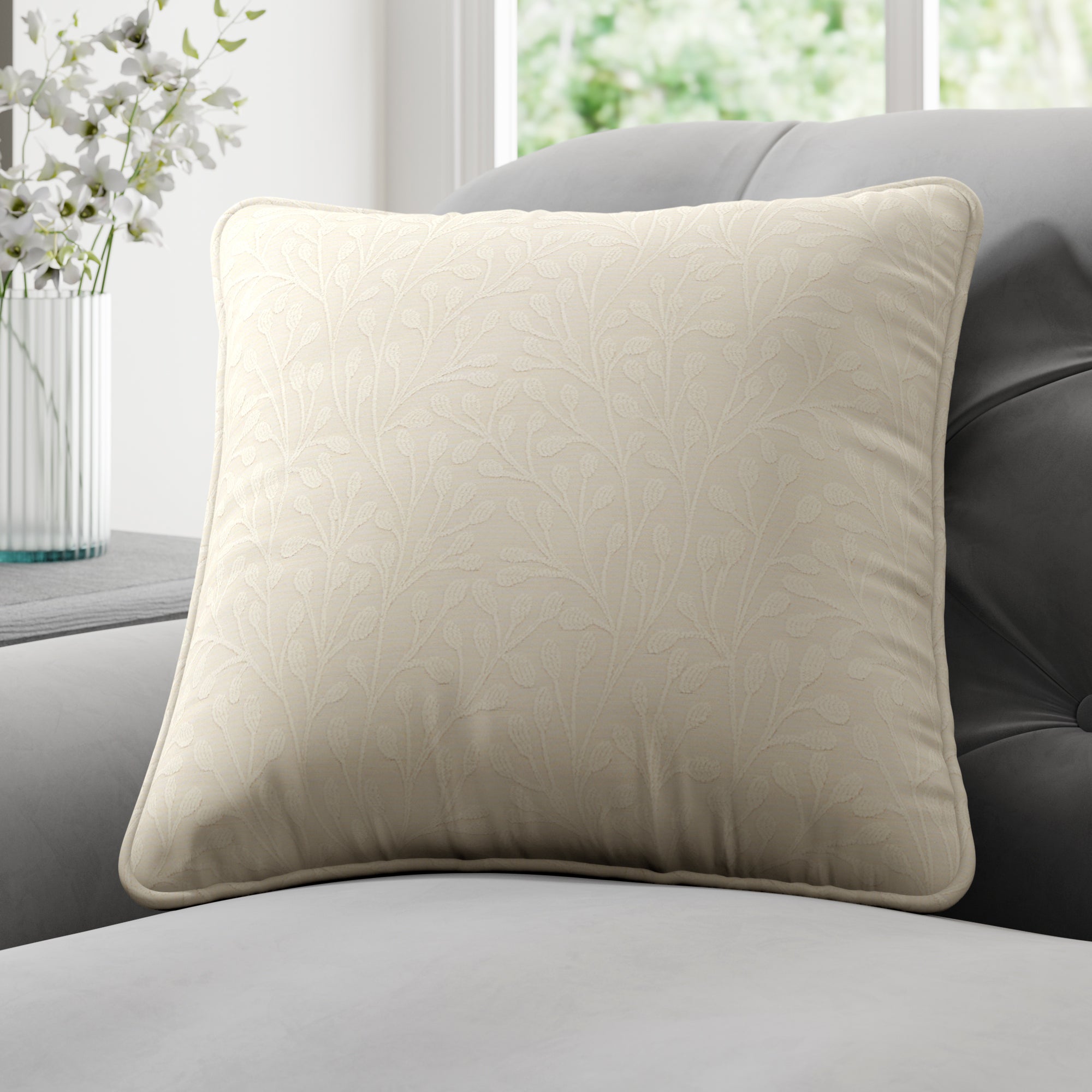 Willow Made to Measure Cushion Cover Cream Price Comparisons | Compare The Build