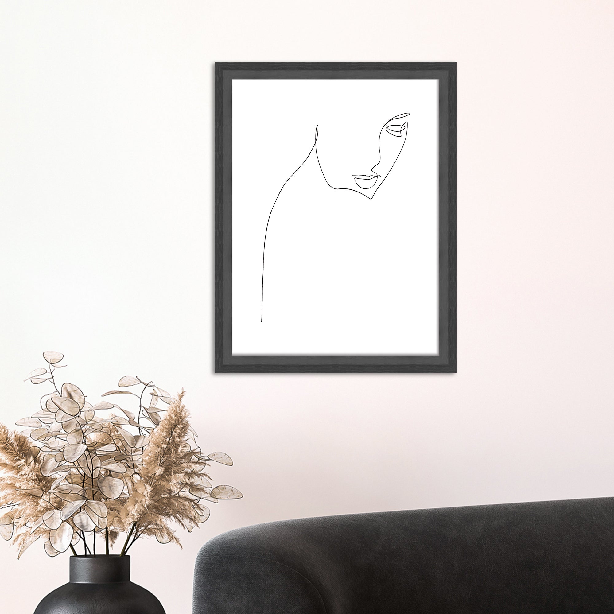 The Art Group Serenity Framed Print Black and white | Compare The Build