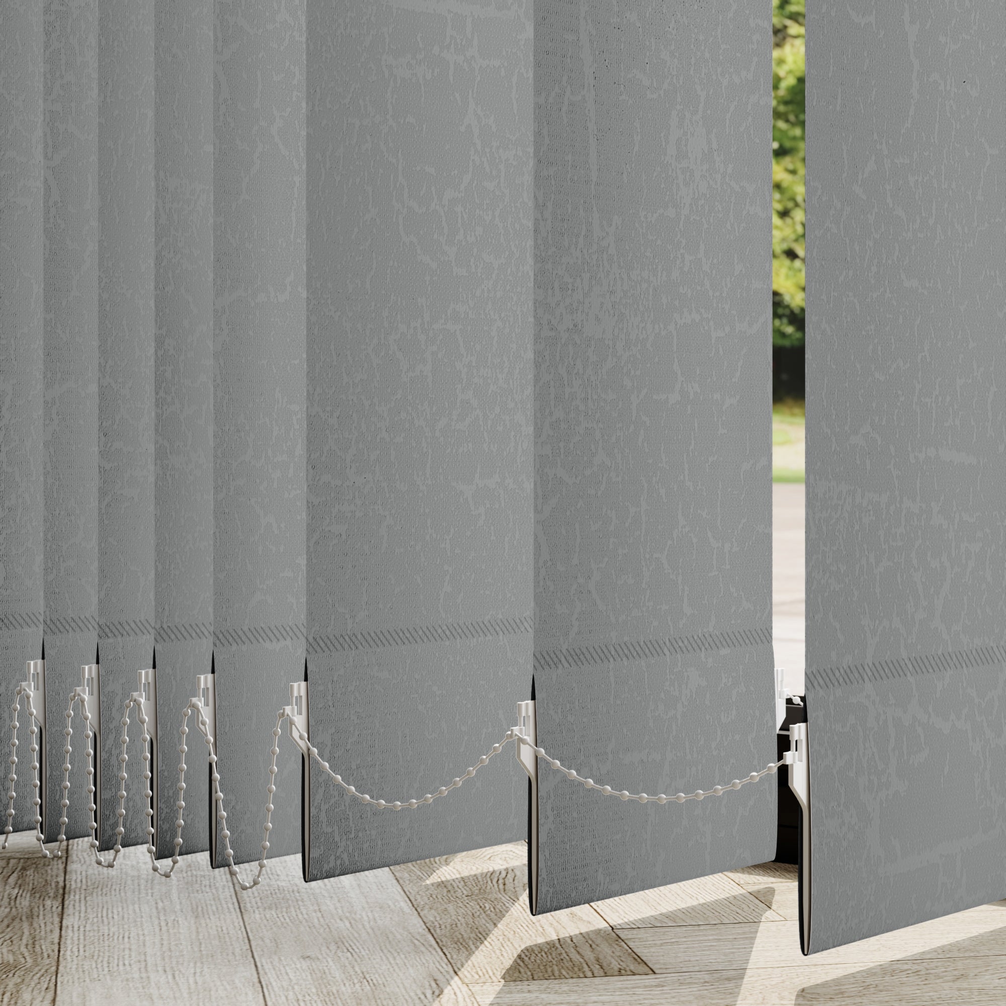Metz Made to Measure Vertical Blind Grey Price Comparisons | Compare The Build