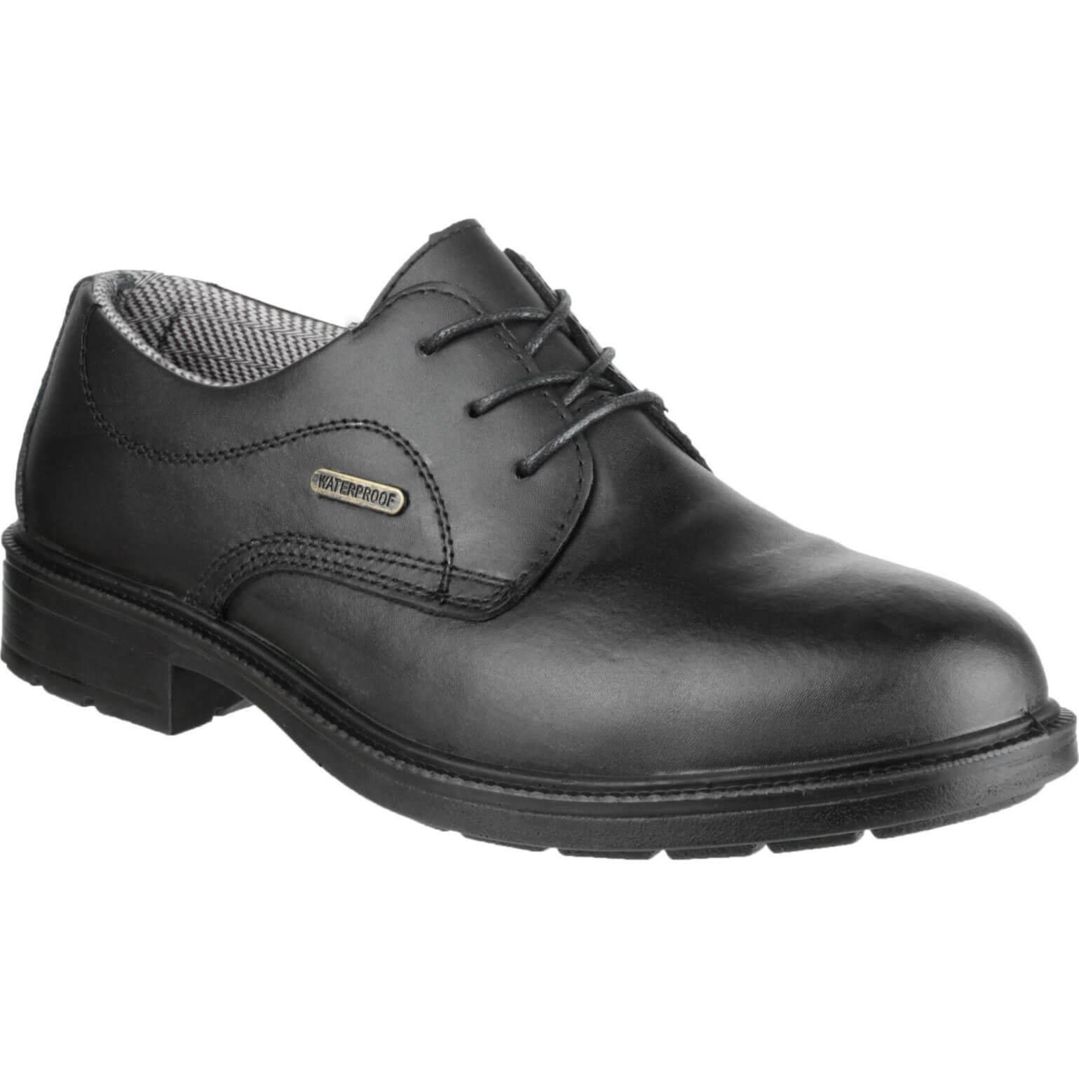 Amblers Safety FS62 Waterproof Lace Up Gibson Safety Shoe Black Size 14 Price Comparisons | Compare The Build