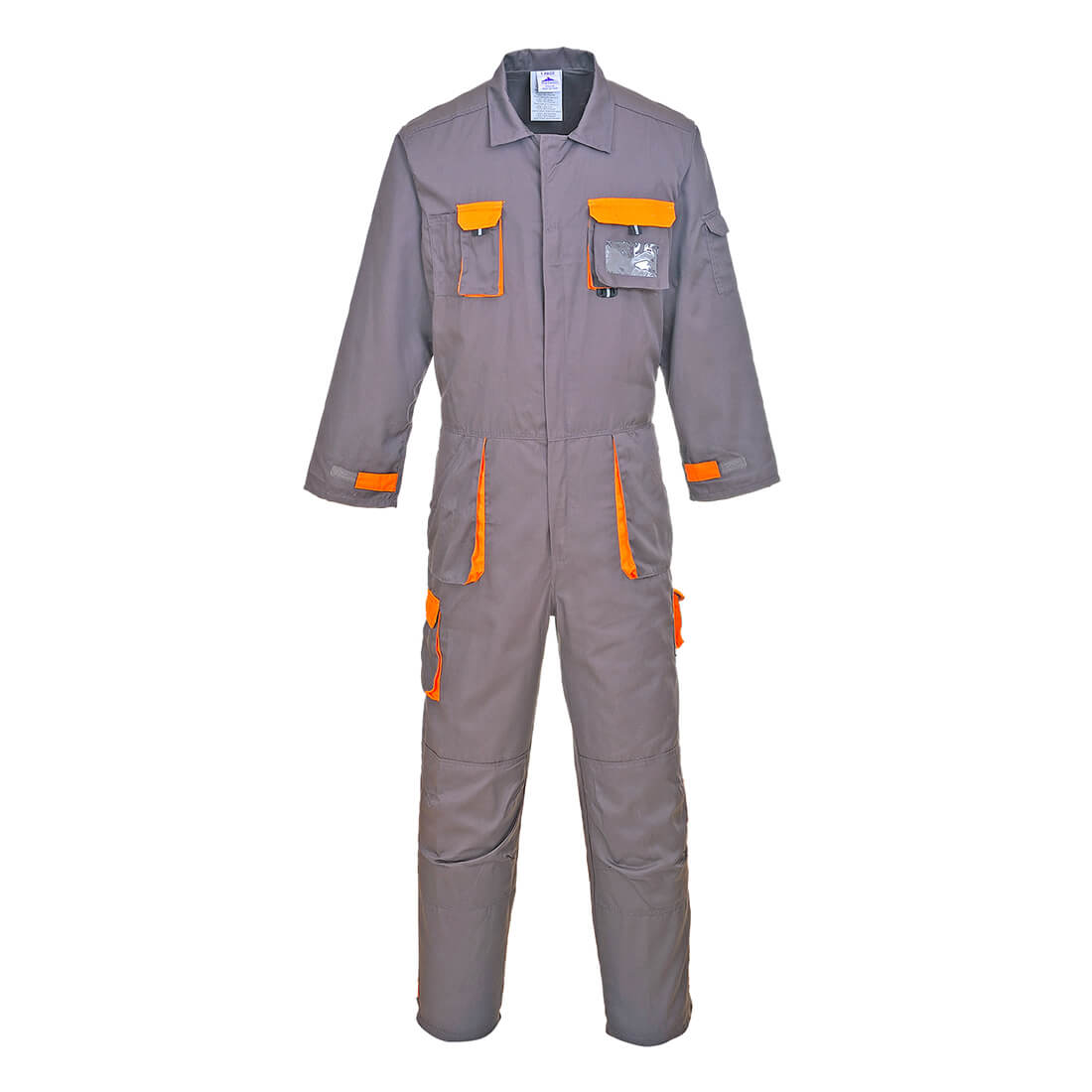 Portwest TX15 Contrast Coverall Grey S Price Comparisons | Compare The Build