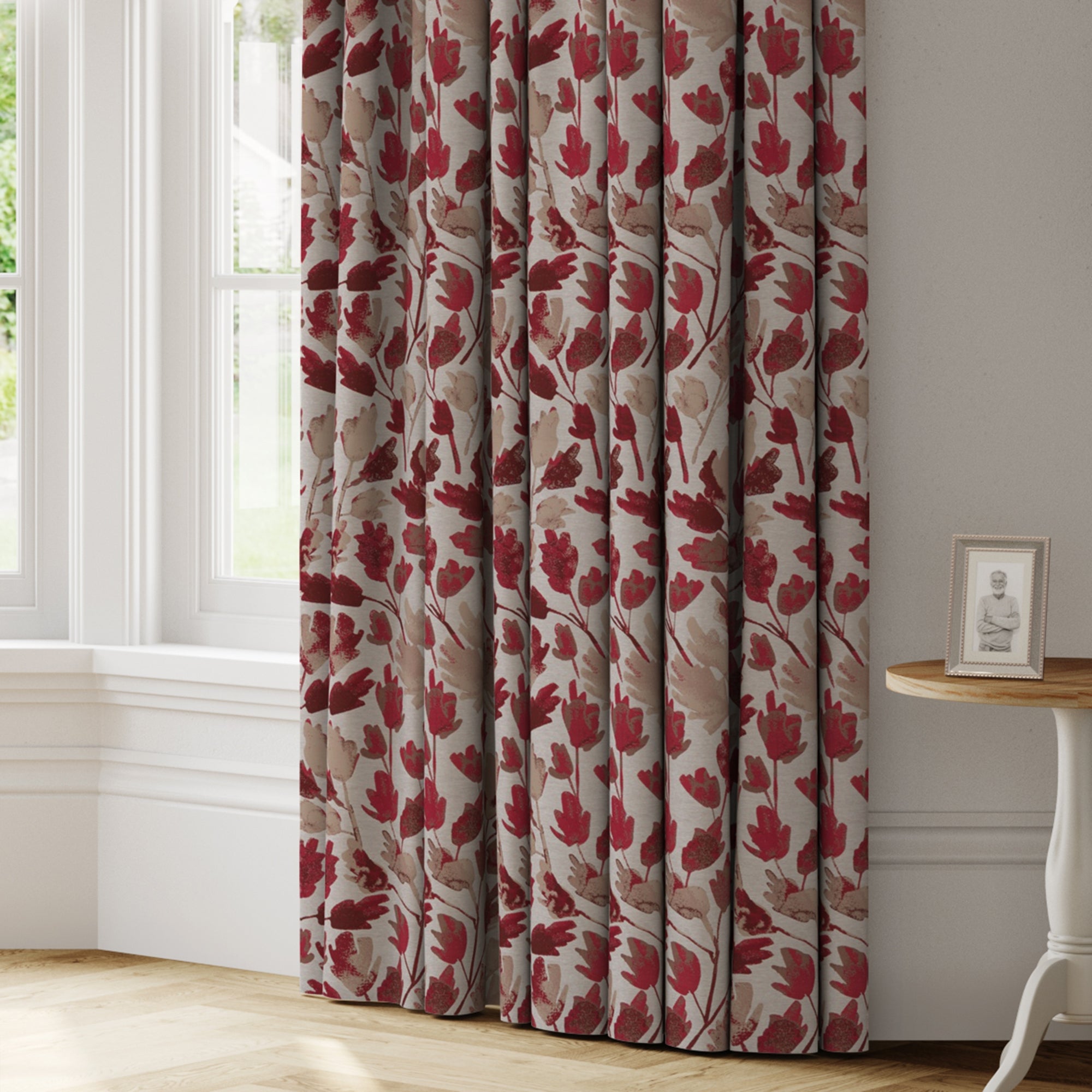 Jacintha Made to Measure Curtains Jacintha Rosso Price Comparisons | Compare The Build