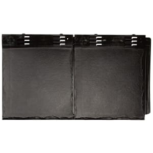 Envirotile Plastic Lightweight Grey Double Tile - 365 x 630 x 12mm Price Comparisons | Compare The Build