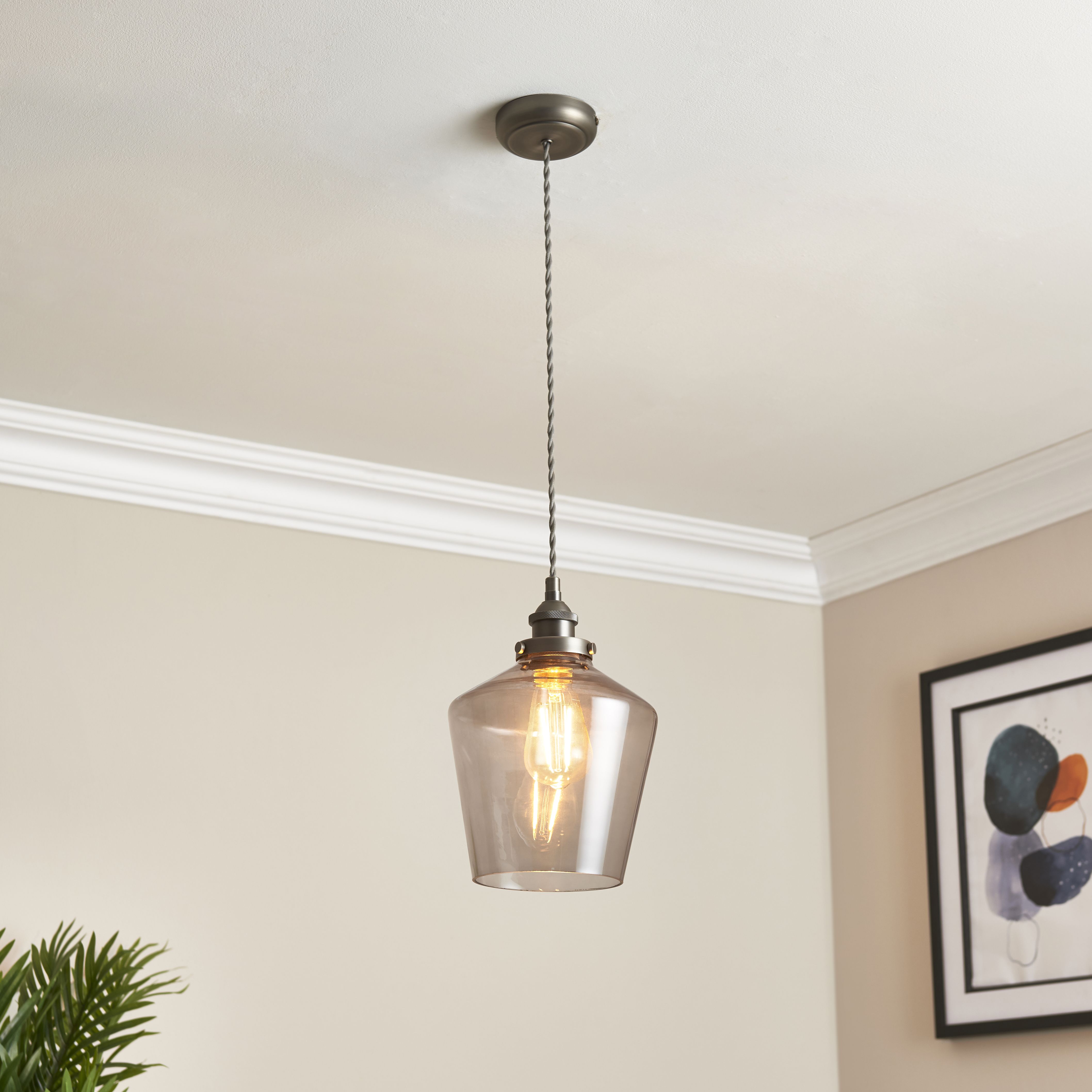 Heath Pendant Ceiling Light, (Dia)195mm Price Comparisons | Compare The Build