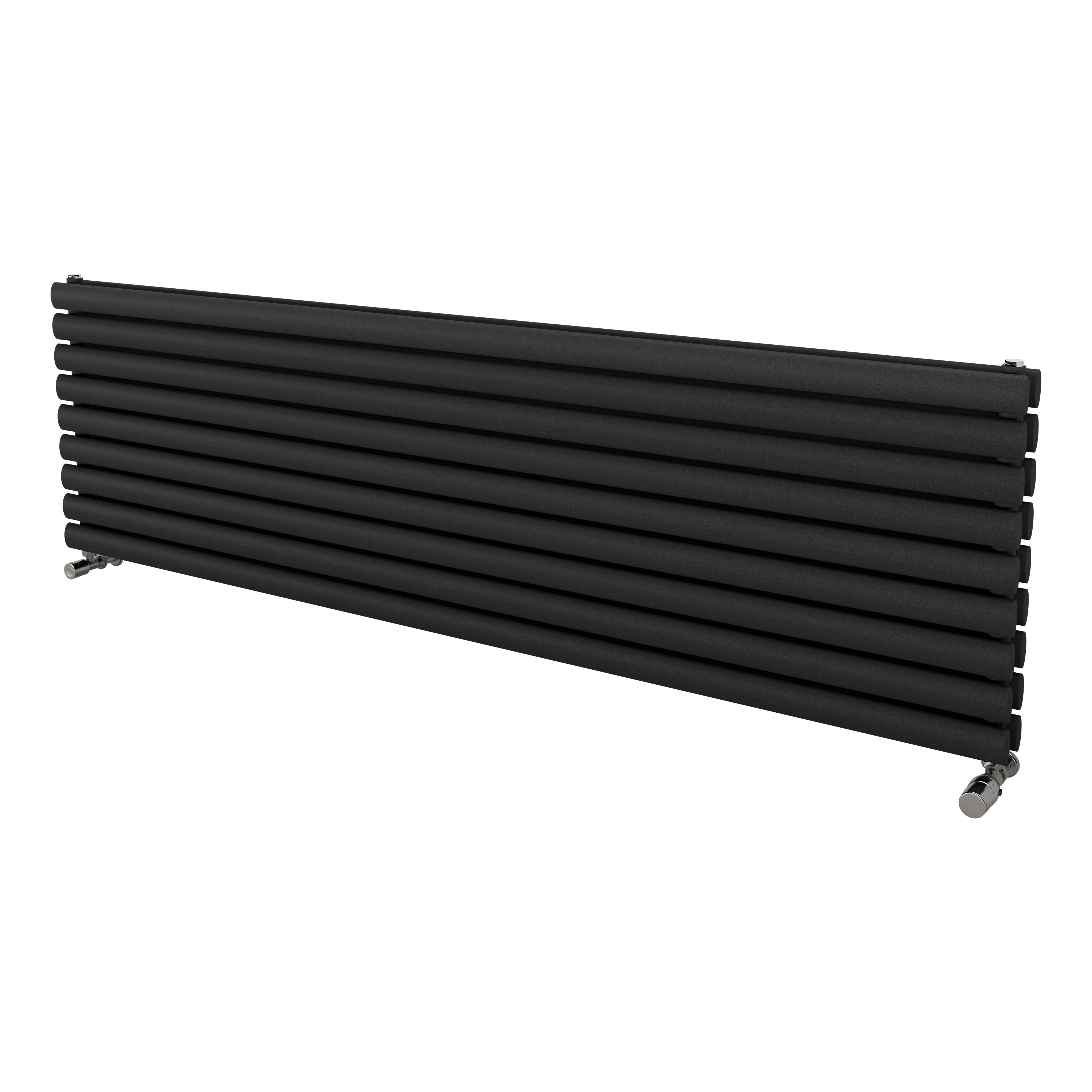 Ximax Champion Duplex Matt Anthracite Horizontal Designer Radiator, (W)1800mm X (H)526mm Price Comparisons | Compare The Build