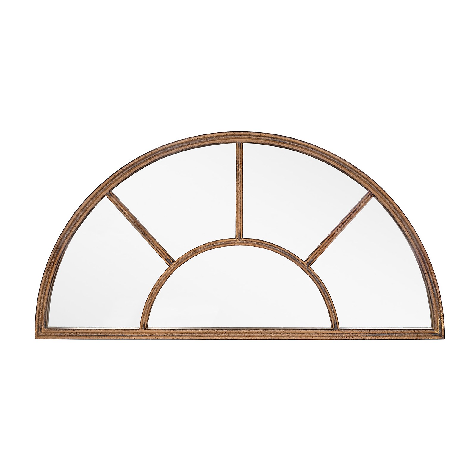 Half Moon Aged Arch Garden Mirror Price Comparisons | Compare The Build