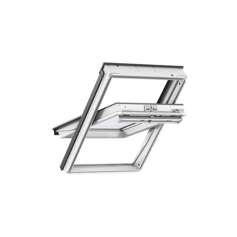 VELUX GGL FK06 2068 White Painted Centre Pivot Window 66cm x 118cm Price Comparisons | Compare The Build