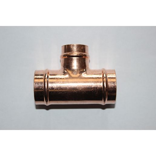 Plumbright Solder Ring P25 Reducing Tee 28mm X 28mm X 22mm 24016515 Price Comparisons | Compare The Build