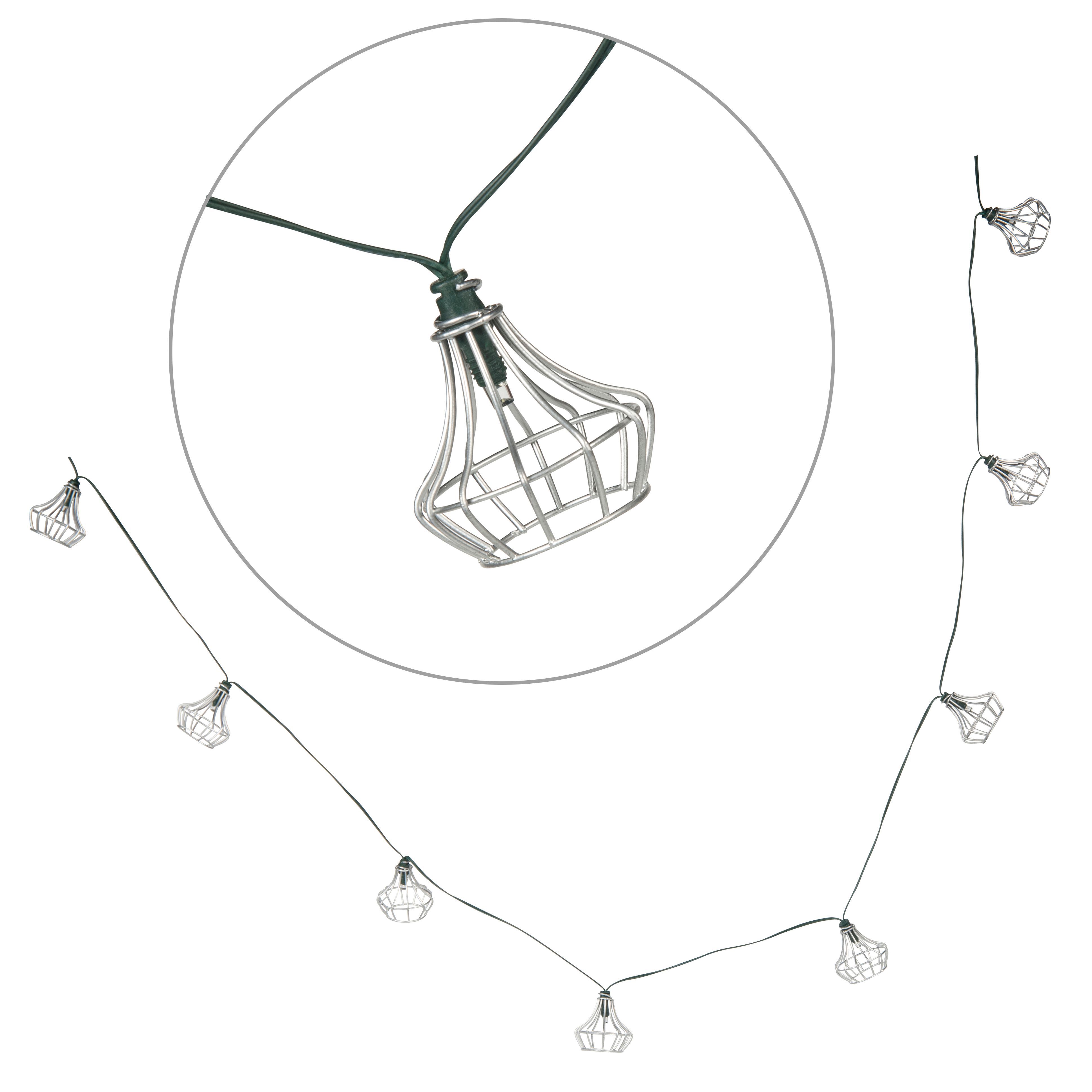 Blooma Venilia Battery Powered Led Cage String Lights Price Comparisons | Compare The Build