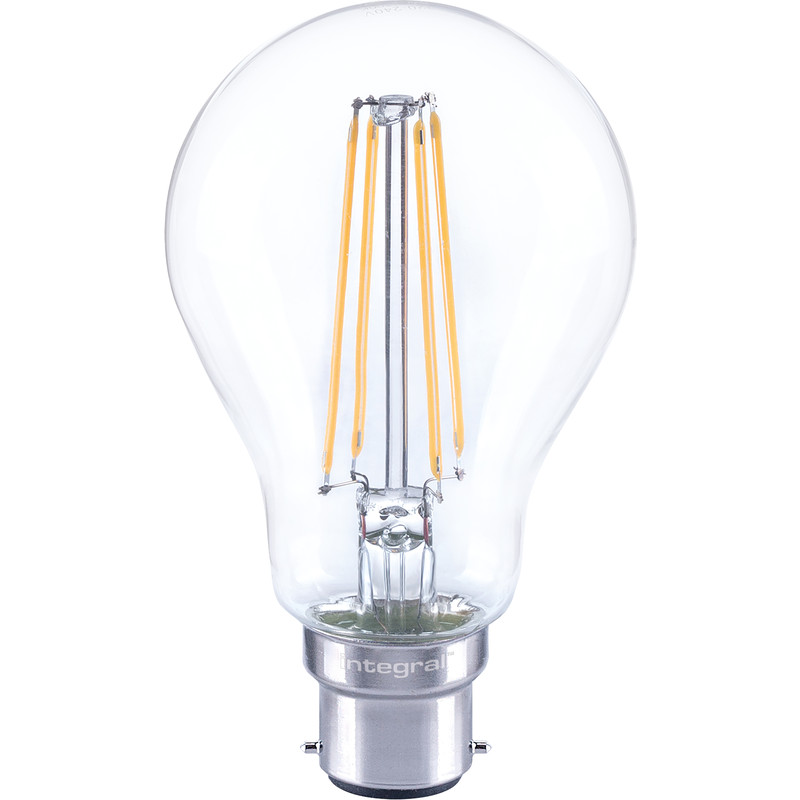 Integral LED Filament GLS Dimmable Lamp 7W BC (B22d) 806lm Price Comparisons | Compare The Build