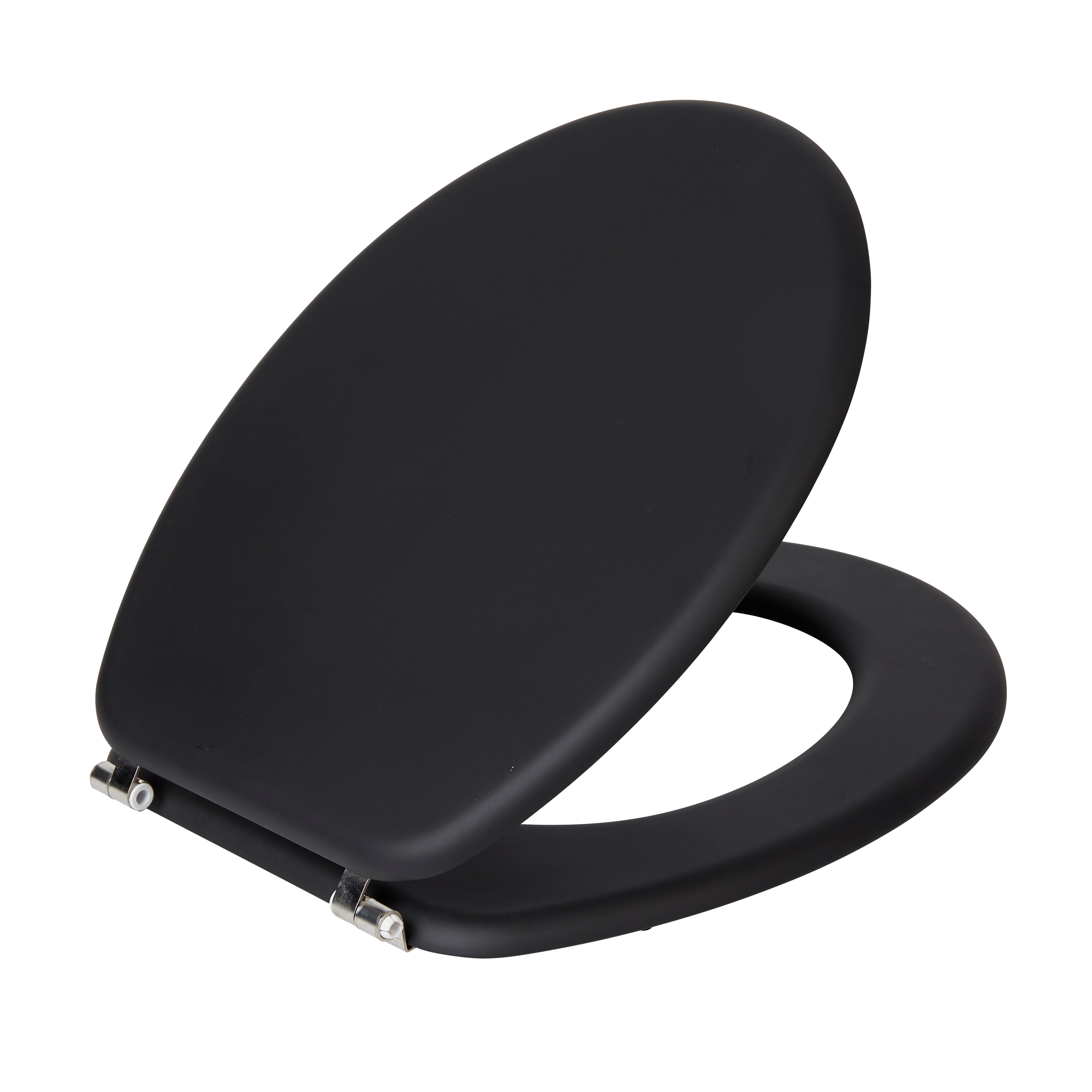 Black Soft Touch Toilet Seat Black | Compare The Build