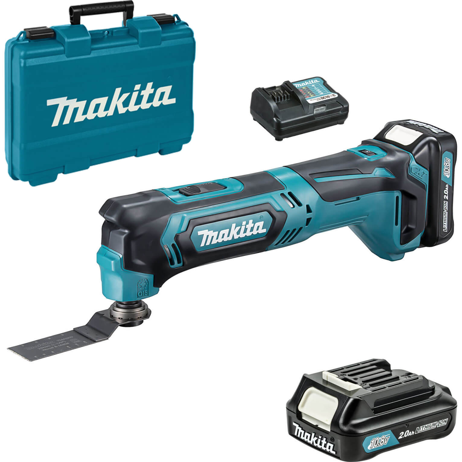 Makita TM30D 12v Max CXT Cordless Multi Tool 2 x 2ah Li-ion Charger Case | Compare The Build