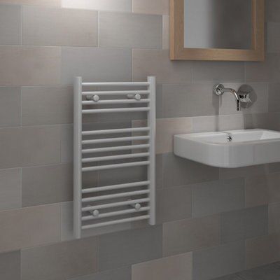 Kudox Electric White Towel Warmer (H)700mm (W)400mm | Compare The Build