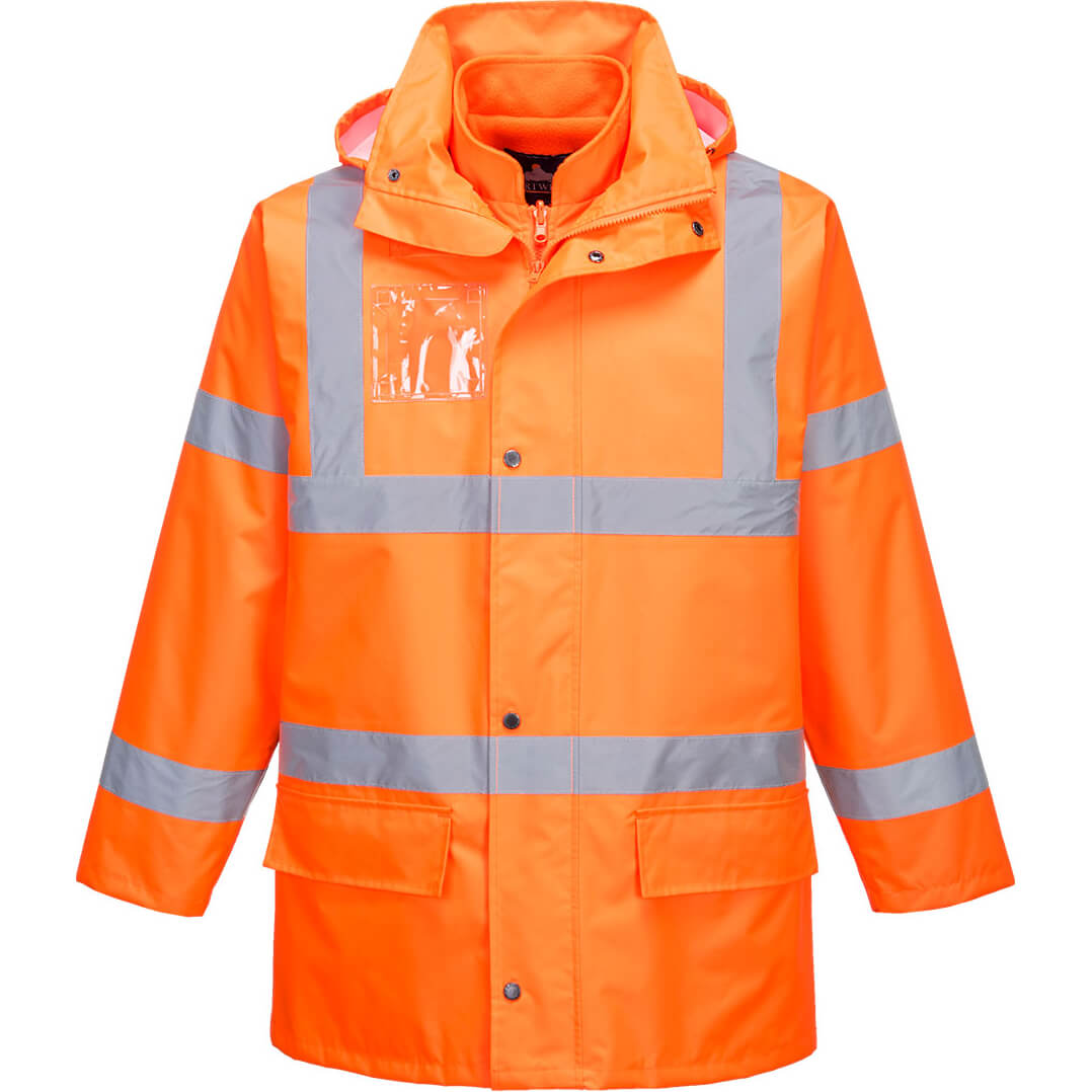 Portwest S765 Essential Hi Vis 5in1 Jacket Orange XL Price Comparisons | Compare The Build