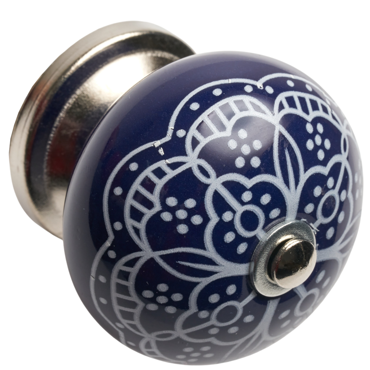 Ceramic Cabinet Knob 40mm Blue Price Comparisons | Compare The Build