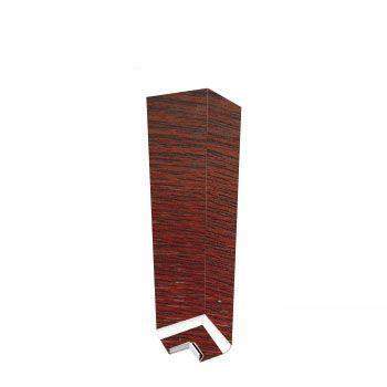 uPVC Fascia Board Corner (Square Edge) 300mm - Rosewood Woodgrain freefoam FWXWGR Price Comparisons | Compare The Build
