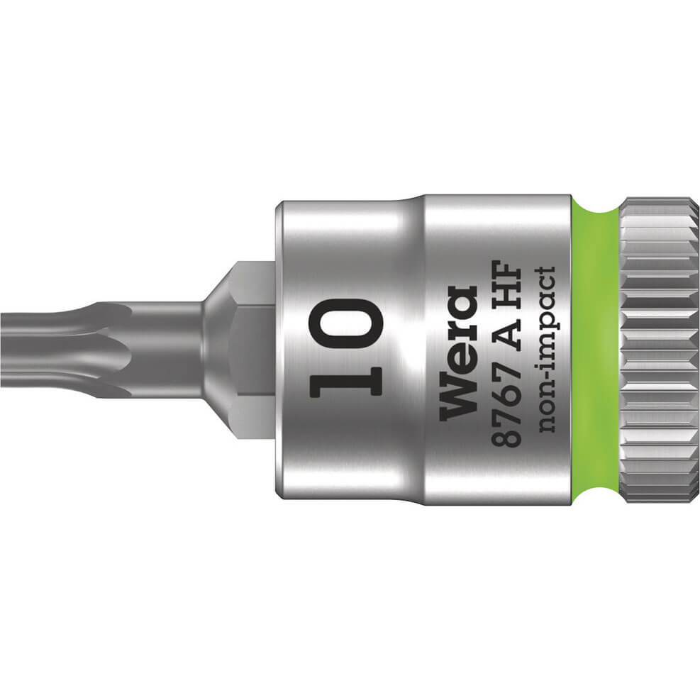 Wera 8767 A HF Zyklop 1/4" Drive Torx Socket Bit 1/4" T10 Price Comparisons | Compare The Build