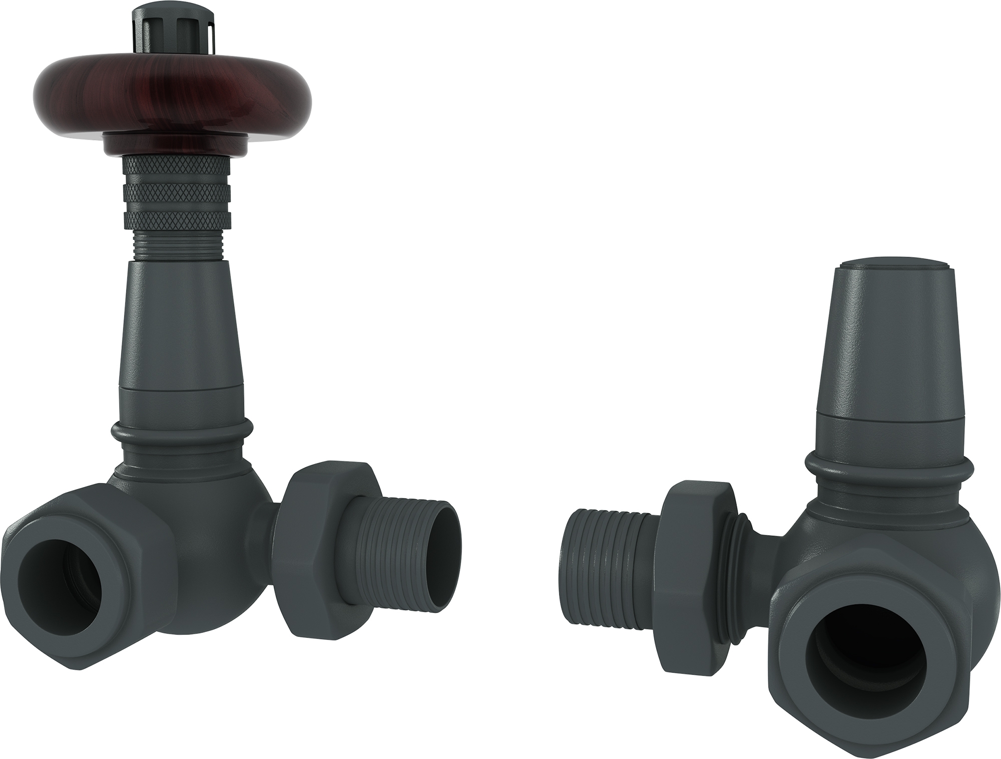 Trade Direct Thermostatic Valves, Heritage, Anthracite Corner Price Comparisons | Compare The Build