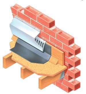 Type RAV-FL Flat Roof Abutment Ventilator 1.2m Cavity Trays Price Comparisons | Compare The Build