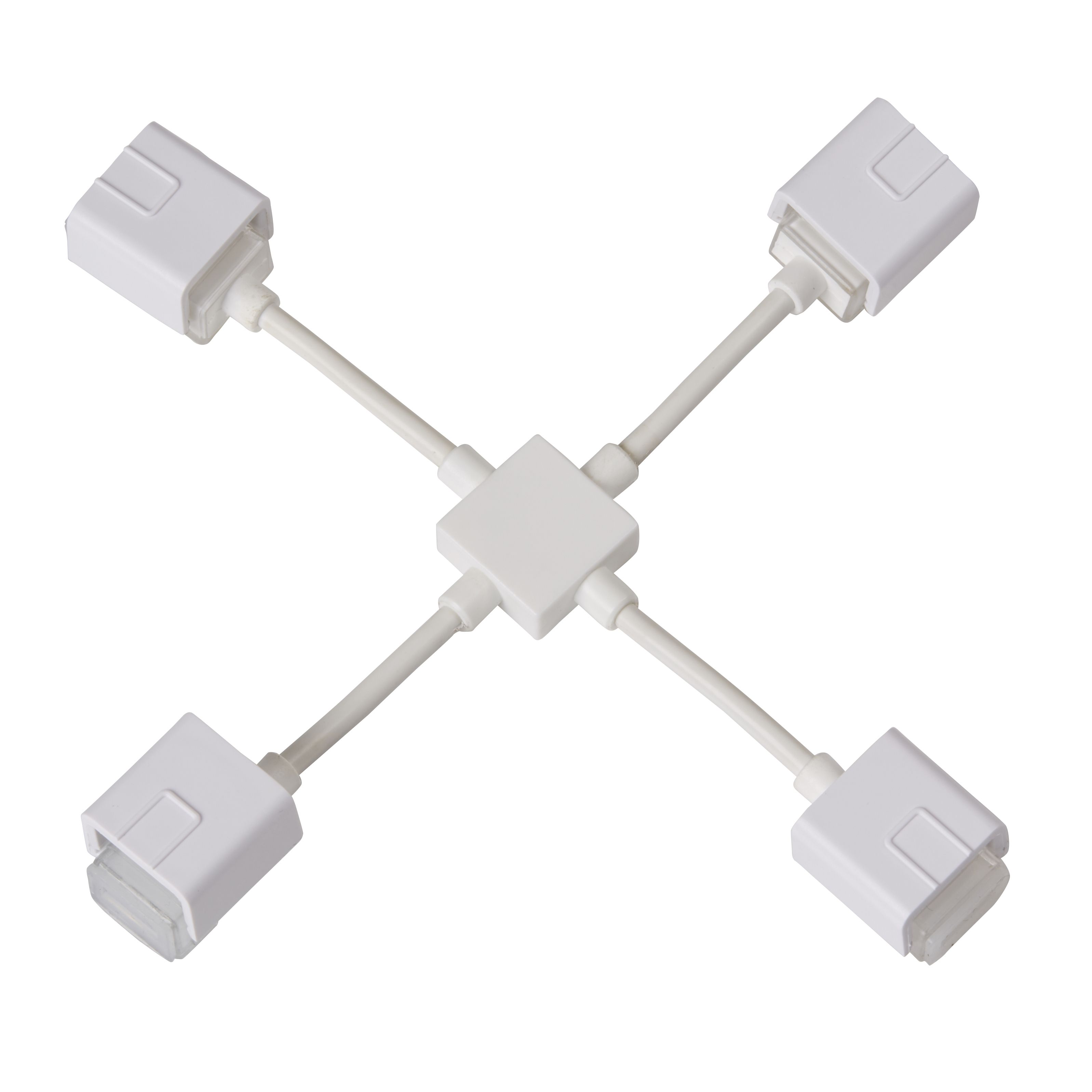 Colours Hailey Strip Light Cross Connector | Compare The Build