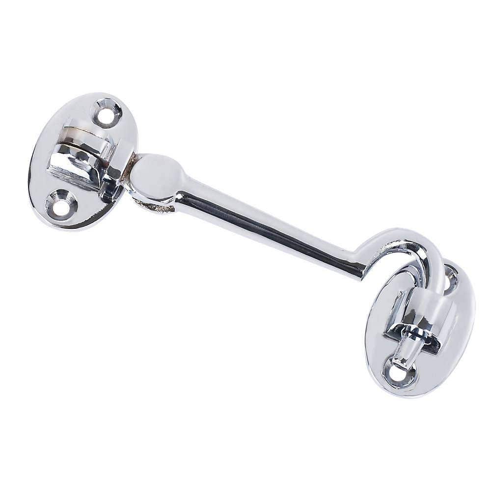 Victorian Silent Pattern Cabin Hook 100mm Polished Chrome Price Comparisons | Compare The Build