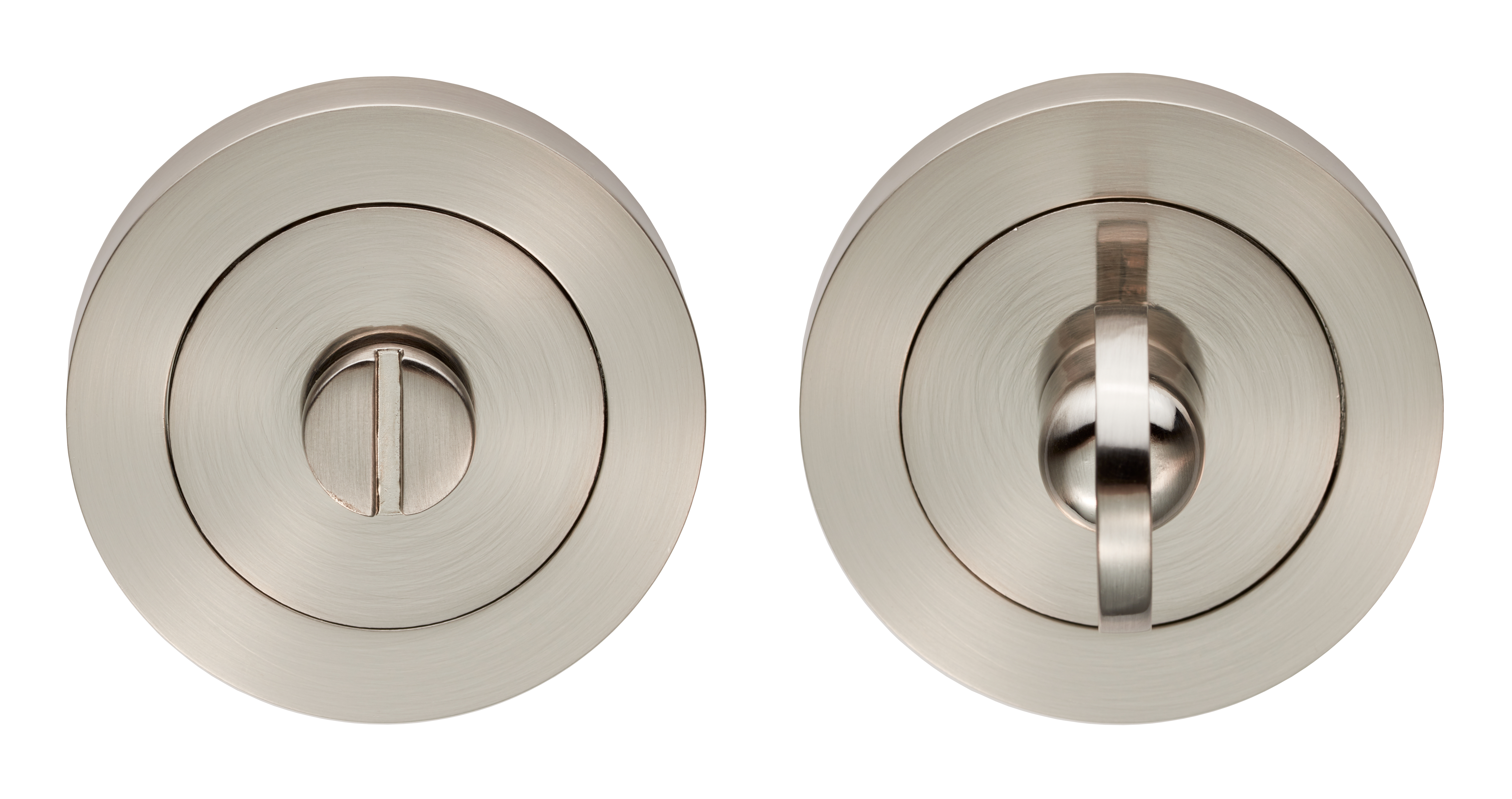 Carlisle Brass Turn & Release On Concealed Fix Round Rose Satin Nickel | Compare The Build