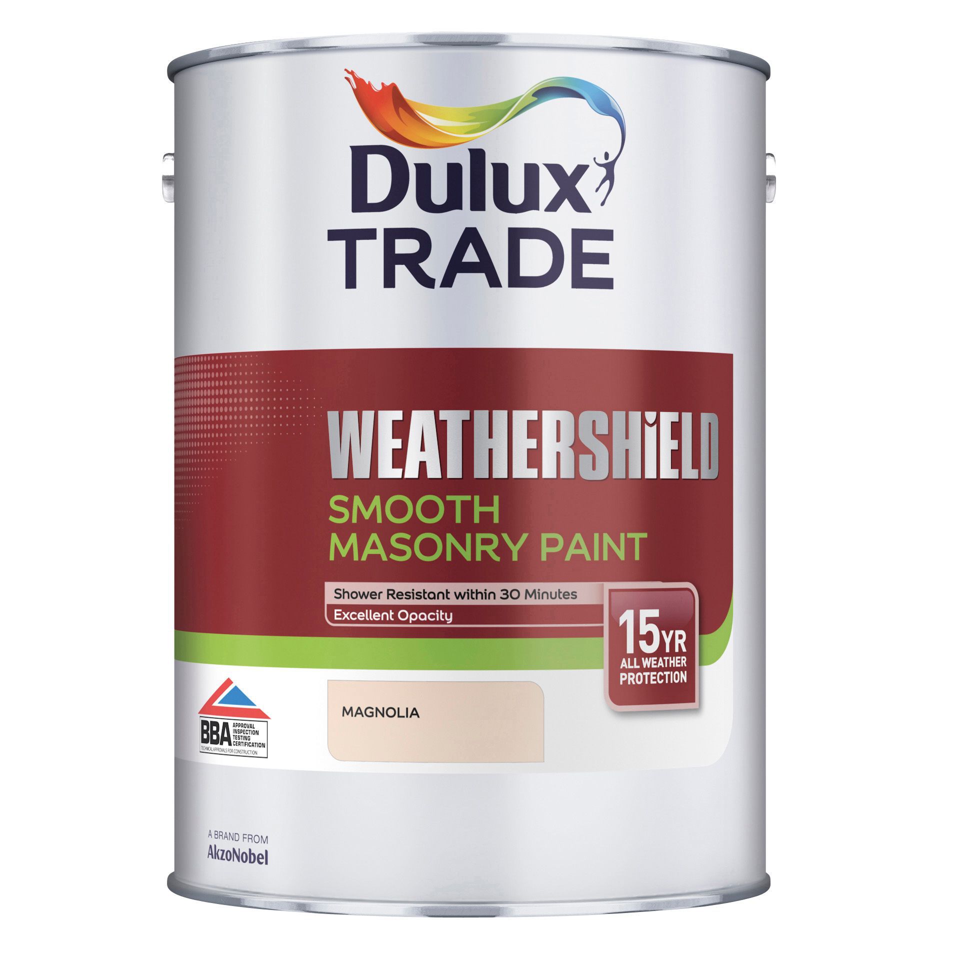 Dulux Trade Smooth Masonry Paint 5L Magnolia Price Comparisons | Compare The Build