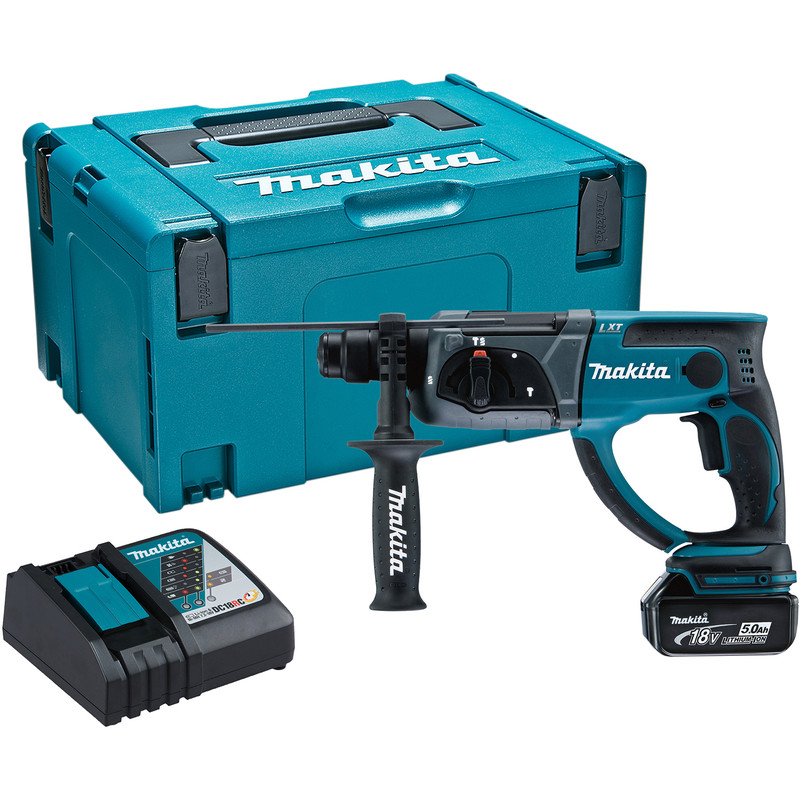 Makita 18V LXT SDS+ Rotary Hammer Drill 1 x 5.0Ah Steel Price Comparisons | Compare The Build