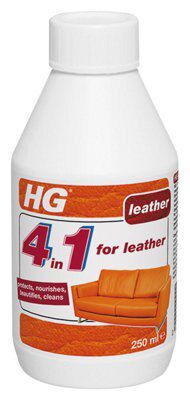 Hg 4 In 1 Unscented Leather Treatment & Cleaner, 250Ml | Compare The Build