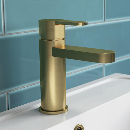 Merano Arvan Basin Mixer Tap - Brushed Brass Price Comparisons | Compare The Build