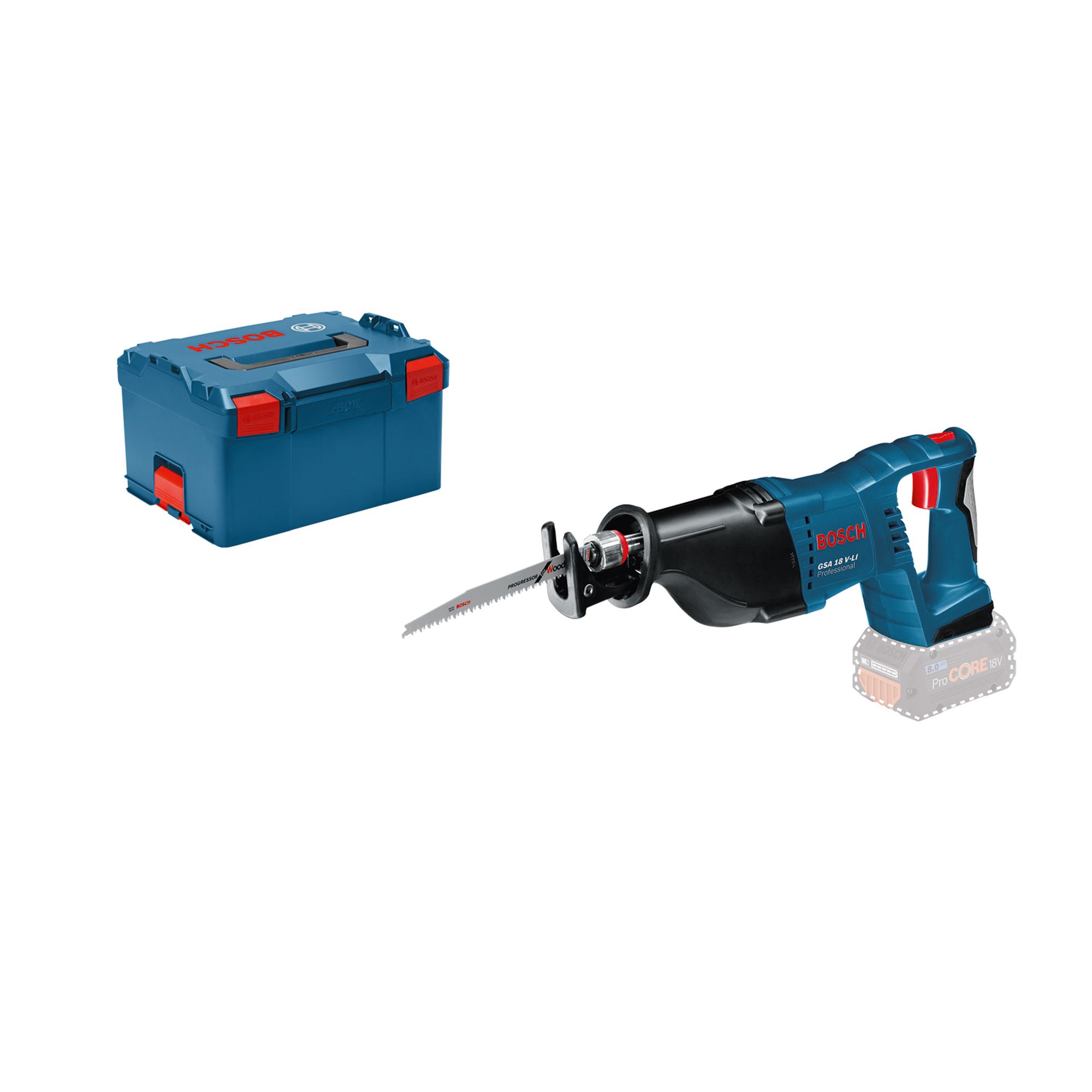 Bosch 18V Coolpack Cordless Reciprocating Saw Gsa 18V - Bare Unit | Compare The Build