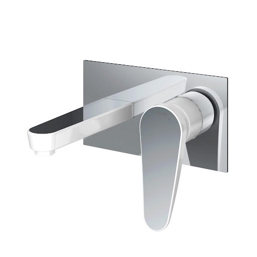 Bristan Claret Wall Mounted Bath Filler Tap - White & Chrome Price Comparisons | Compare The Build