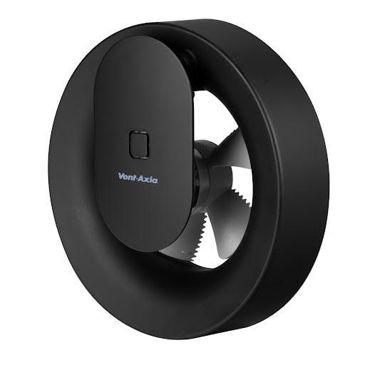 Vent-Axia Lo-Carbon Svara Smart Bathroom Extractor Fan 100mm - Black 496711 Price Comparisons | Compare The Build