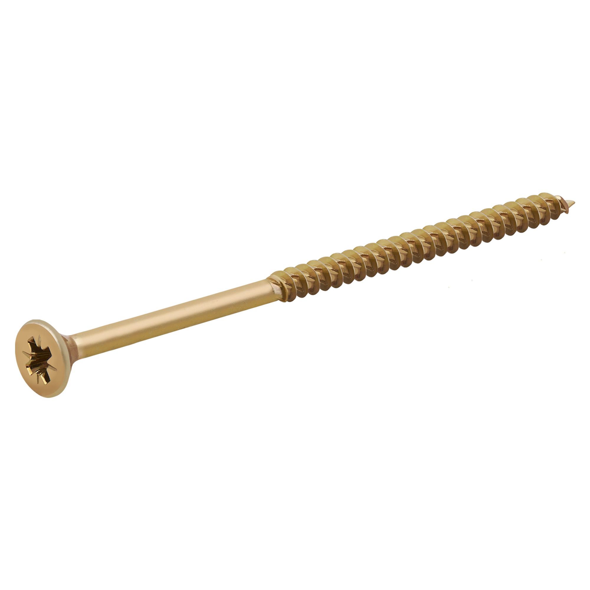 Turbodrive Yellow-Passivated Steel Screw (Dia)6mm (L)120mm, Pack Of 20 Price Comparisons | Compare The Build
